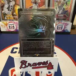 Judgment of Alexander (Borderless FOIL) MTG Commander: Final Fantasy - NM - Image 1