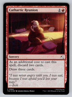 Cathartic Reunion FOIL - MTG Avatar: The Last Airbender TLA - Image 1