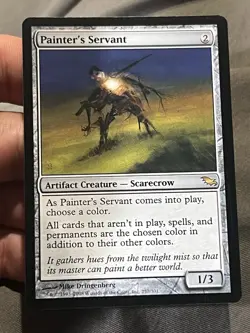 Painter's Servant Shadowmoor Mtg Rare - Image 1