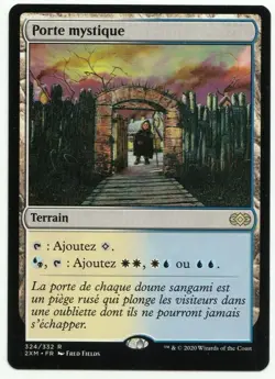 mtg magic Mystic Gate MISPRINT French vf fr WRONG MANA SYMBOL porte mystique - Image 2