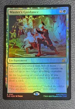 Master's Guidance Avatar: The Last Airbender: Eternal-Legal Foil MTG NM Magic - Image 1
