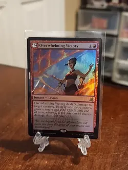MTG Overwhelming Victory 0123 Foil Avatar: Eternal-Legal TLE NM - Image 1