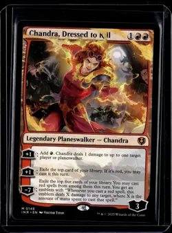Chandra, Dressed to Kill - 148 - INR - NM - MTG Magic the Gathering - Image 1