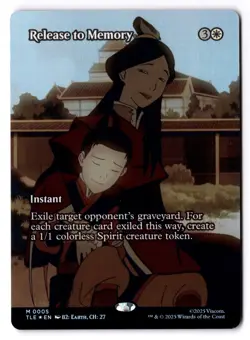 Release To Memory NM* FOIL BORDERLESS Avatar: Eternal Legal 0005 mtg -UnltdCards - Image 1