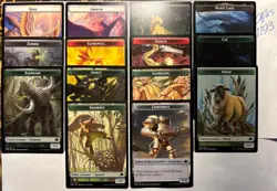 MTG Dominaria Remastered COMMON COMPLETE SET 150 cards NM with Retro and Tokens - Image 4