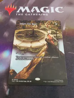 Mtg. Empty City Ruse. Borderless. Avatar: The Last Airbender. Pack Fresh - Image 1
