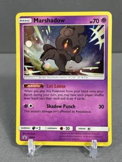 Marshadow Sun and Moon Promo's SM85 Black Star Promo 2017 Pokemon TCG NM/LP - Image 1