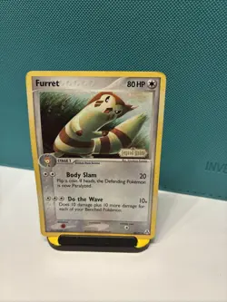 Pokemon TCG Legend Maker Furret Stamped Reverse Holo 33 MP - Image 1