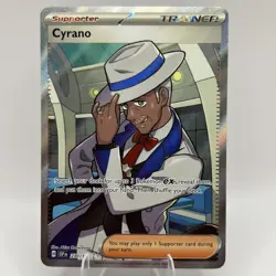 Cyrano 230/191 Full Art Trainer Double Rare Pokemon TCG Surging Sparks NM/MINT - Image 1