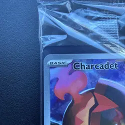 Charcadet 022 Pokemon Center Phantasmal Flames ETB Stamped Promo SEALED NM - Image 4