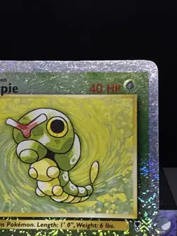 Pokemon Card Caterpie 69/110 Reverse Holo Legendary Collection Light Play - Image 2