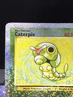Pokemon Card Caterpie 69/110 Reverse Holo Legendary Collection Light Play - Image 3
