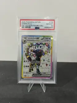 (First In UK In Hand! 🇬🇧) 2025 POKEMON BLACK STAR PROMO #176 UMBREON PSA 10 ✅ - Image 1