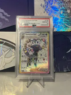 (First In UK In Hand! 🇬🇧) 2025 POKEMON BLACK STAR PROMO #176 UMBREON PSA 10 ✅ - Image 4