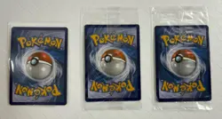 New Lot Of 3 Pokemon Holo Foil Exclusive Toys R Us Promo Cards Read Description! - Image 2