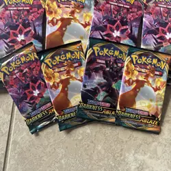 Darkness Ablaze Sleeved Booster/ PACK lot of 13 / Pokemon Tcg /Sword And Shield 820650807138 - Image 2