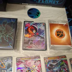 Pokemon Phantasmal Flames Open ETB +OPEN 32 PACKS FROM BOOSTER BOX +sealed promo - Image 2