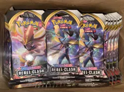 Pokemon TCG Sword And Shield Rebel Clash Booster box 36 Packs - Image 1