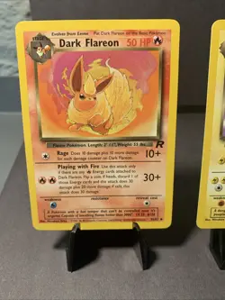 Pokemon Team Rocket Eeveelutions Dark Flareon 35/82 Jolteon 38/82 Vaporeon 45/82 - Image 2