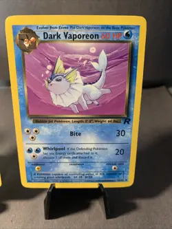 Pokemon Team Rocket Eeveelutions Dark Flareon 35/82 Jolteon 38/82 Vaporeon 45/82 - Image 4