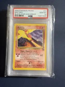 Aoki Error Birds PSA 10 Gem Mint Moltres, Zapdos, Articuno Pokemon - Image 3