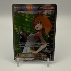 Pokemon TCG Brigette Holo Full Art Ultra Rare Card Breakthrough 161/162 - Image 1