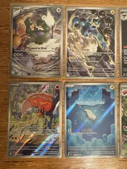 Pokemon Black Bolt and White Flare Full Art and Promos Lot of 10 - Near Mint - Image 2