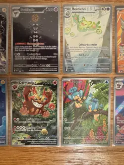 Pokemon Black Bolt and White Flare Full Art and Promos Lot of 10 - Near Mint - Image 3