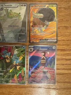 Pokemon Black Bolt and White Flare Full Art and Promos Lot of 10 - Near Mint - Image 4