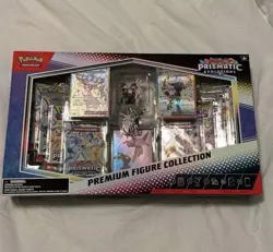 Pokemon TCG Prismatic Evolutions Premium Figure Collection Sealed New - Image 1