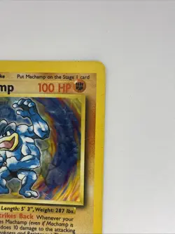 Pokemon TCG Machamp Holo Rare 1st Edition Base Set 8/102 - Image 3