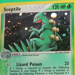 Sceptile 11/109 Ruby and Sapphire Holo Pokemon - Image 2