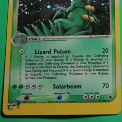 Sceptile 11/109 Ruby and Sapphire Holo Pokemon - Image 3