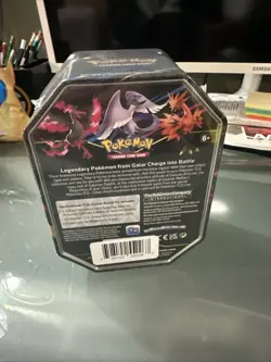 Pokemon TCG: Crown Zenith Galarian Moltres Tin - Factory Sealed - Image 3