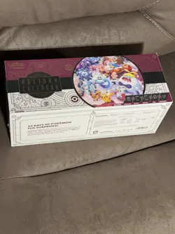 Pokemon TCG 2025 Holiday Advent Calendar (6 Packs, 6 Promos, 7 Fun Packs) NEW! - Image 1