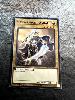 Mekk-Knight Avram, FLOD-EN016! Vintage, 1996, 1st Edition! LP! Rare Card! - Image 1