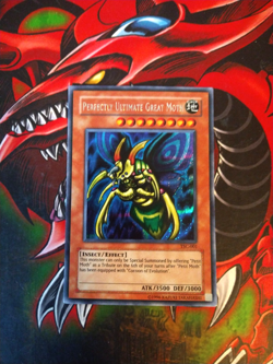 Perfectly Ultimate Great Moth - TSC-001 - Secret Rare Limited Edition Yugioh HP+ - Image 1