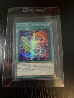 Heavy Polymerization MP24-EN150 Prismatic Secret Rare 1st Edition Yu-Gi-Oh! - Image 1