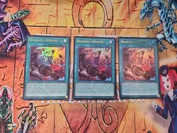 3x Branded Opening 1st Edition Ultra Rare CH01-EN023 Playset X3 NM Yugioh - Image 1