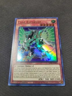 1x Yu-Gi-Oh! - Code Exporter - GFP2-EN024 - Ultra Rare - 1st Ed LP Free Shipping - Image 1