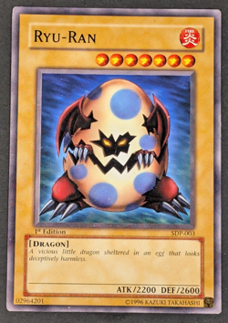 Yugioh TCG Card - 1x Ryu-Ran- SPD-003 - LP/MP - 1st Edition Vintage Common 2003 - Image 1