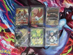POKEMON: DESTINED RIVALS TEAM ROCKET TCG LOT OF 16 EX/ FULL ART CARDS ENGLISH - Image 4