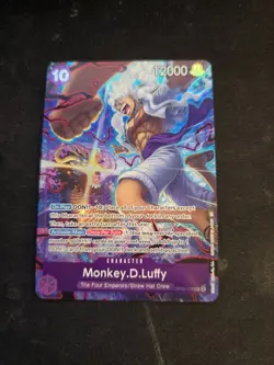 Monkey.D.Luffy (2nd Anniversary Set) OP05-119 One Piece Promotion Cards Foil - Image 1