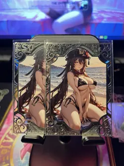 Goddess Story Metal Card Serialized Anime Waifu Hu Tao - Image 2