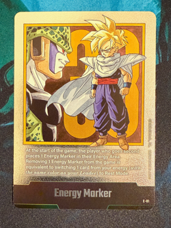 Energy Marker E-81 Silver Manga Booster 02 Dragon Ball Card English - Image 1