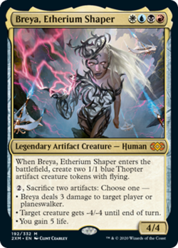 Breya, Etherium Shaper FOIL Double Masters NM Mythic Rare CARD ABUGames - Image 1
