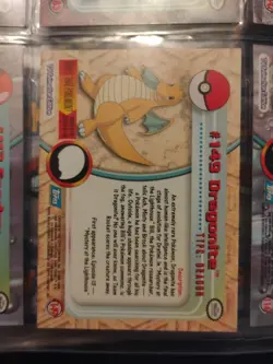 Topps Pokemon Series 3 Dragonite Non-Holo Card #149 - Image 2