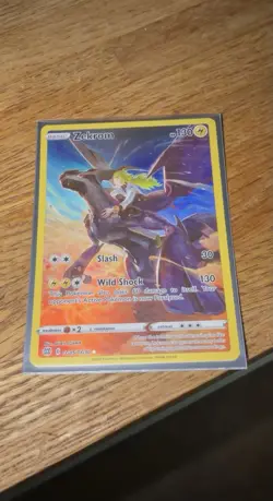 Pokemon Zekrom Holo Ultra Rare Card TG05/TG30 Brilliant Stars Trainer Gallery - Image 1
