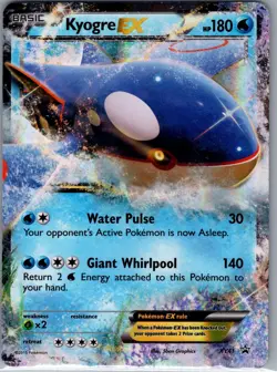 Kyogre EX XY41 XY Promos - Pokemon Card - LP - Image 1