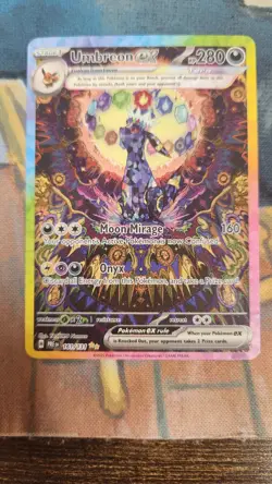 Pokemon TCG Prismatic Evolutions Umbreon EX Card 161/131 NM SHIP ASAP - Image 1
